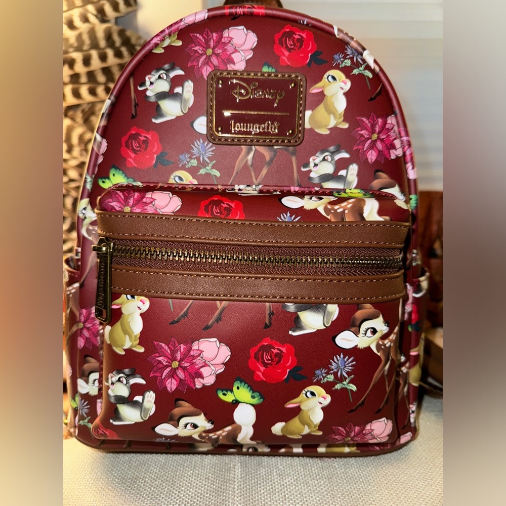 Loungefly Bambi and Thumper mini backpack